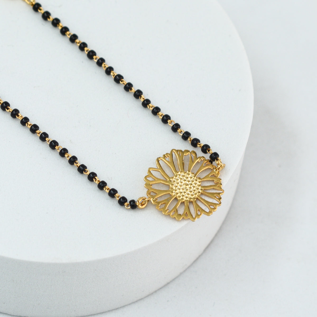 Gulbahaar Mangalsutra Bracelet |  92.5 Silver | 22K Gold Plated