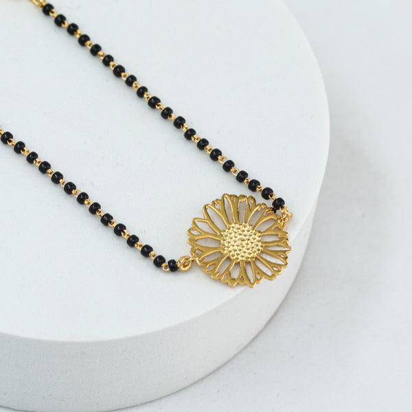 Gulbahaar Mangalsutra Bracelet | 92.5 Silver | 22K Gold Plated