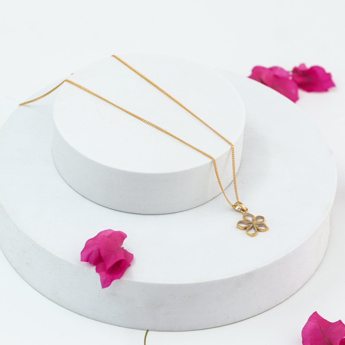 Sadafuli Charm Necklace (Gold Plated)