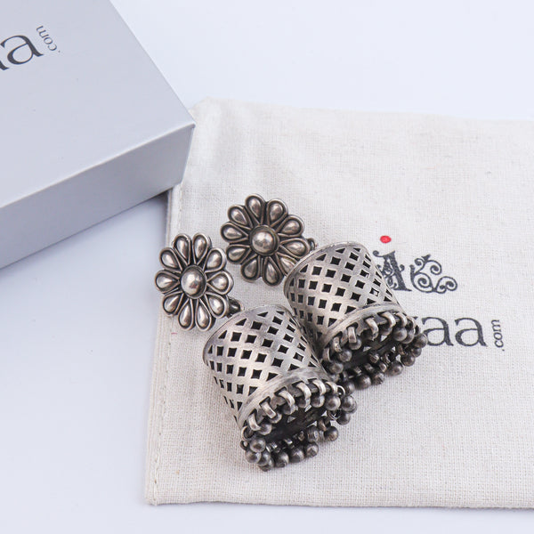 Antique Silver Earrings