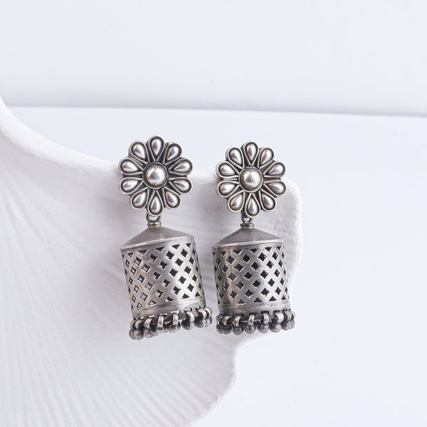 Antique Silver Earrings