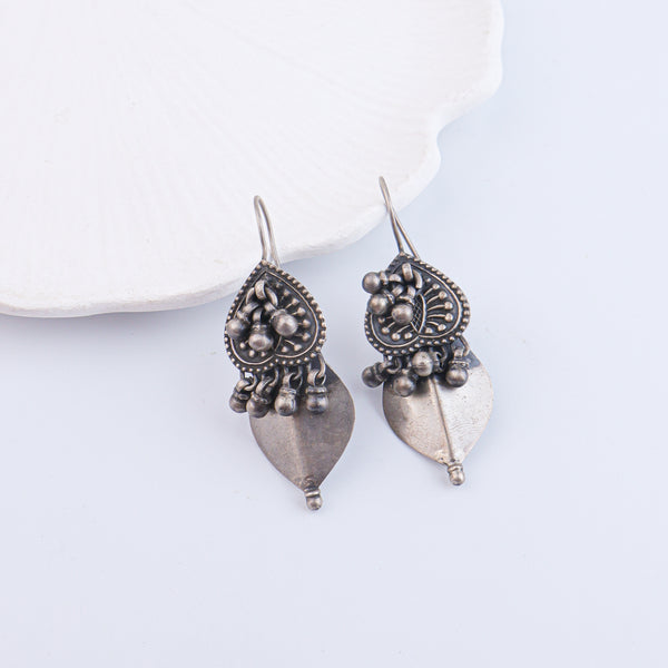 Antique Silver Earrings
