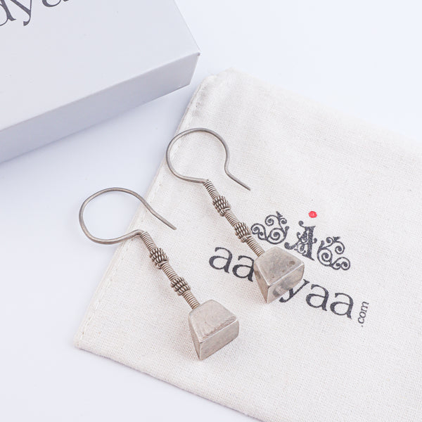 Antique Silver Earrings