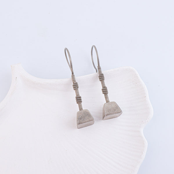 Antique Silver Earrings