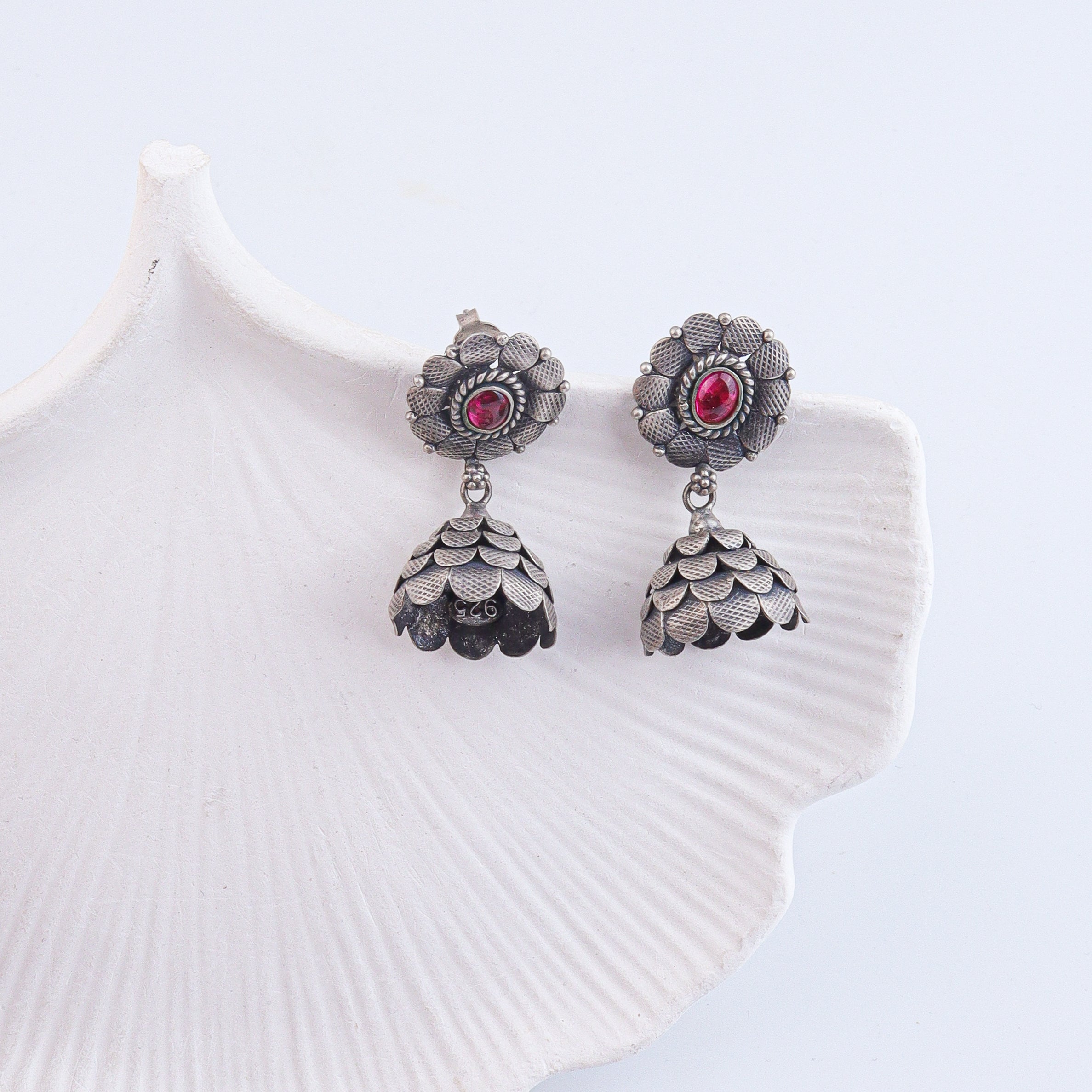 Antique Silver Earrings