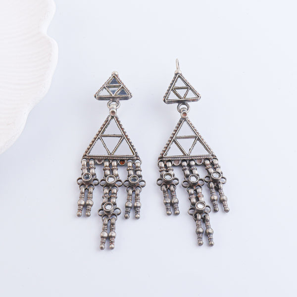 Antique Silver Earrings