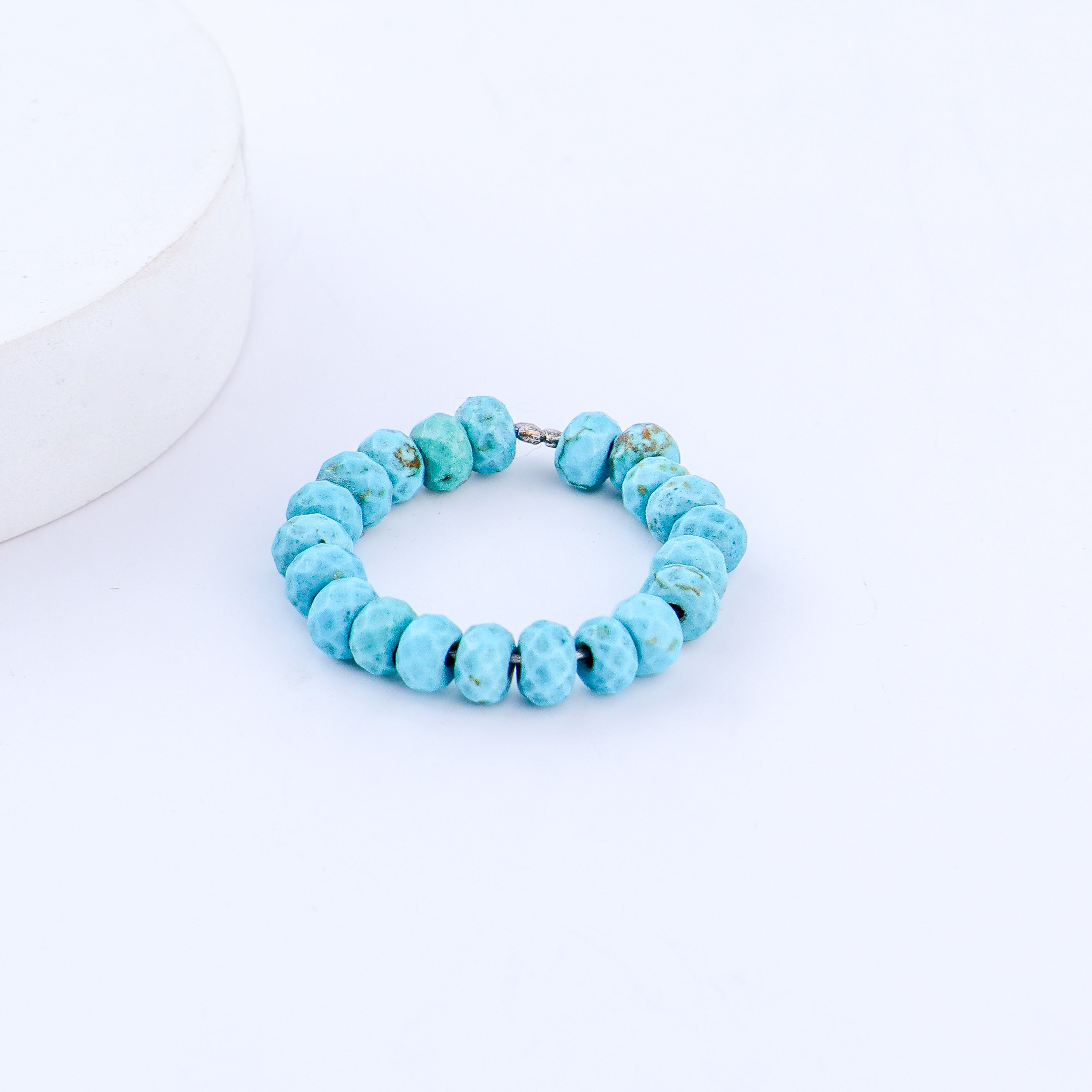 Turquoise Beaded Ring
