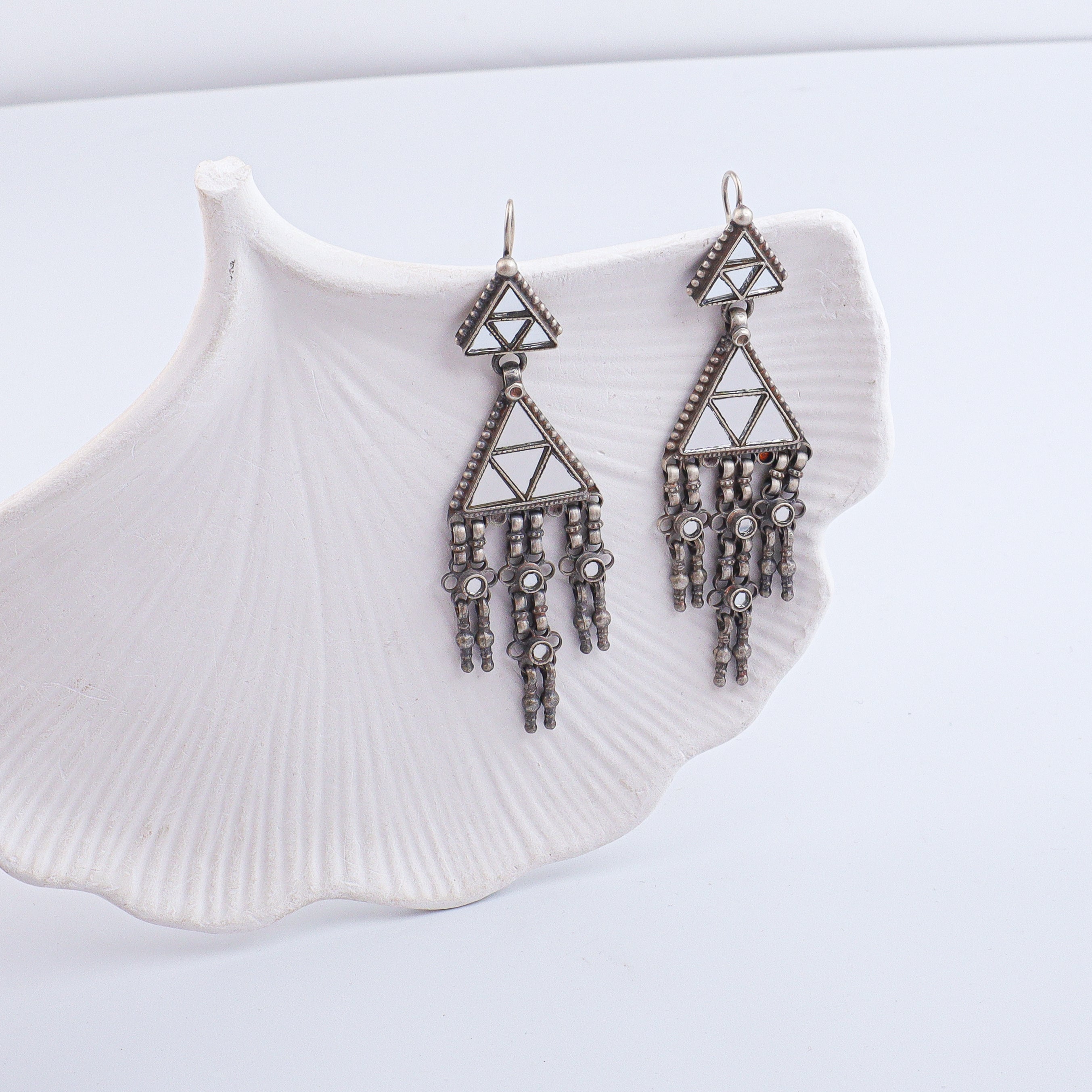 Antique Silver Earrings