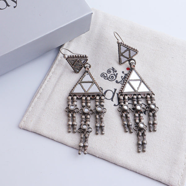 Antique Silver Earrings