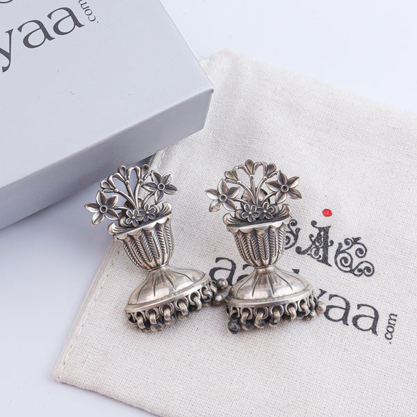Antique Silver Earrings