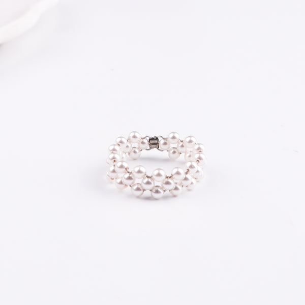 Handmade Pearl Ring | 92.5 Silver