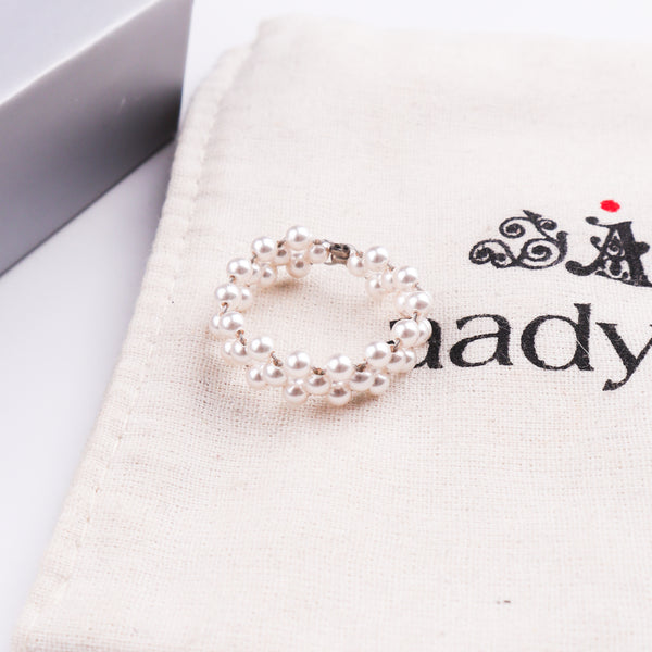 Handmade Pearl Ring | 92.5 Silver