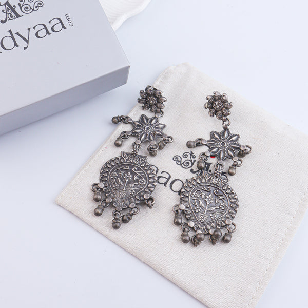 Antique Silver Earrings