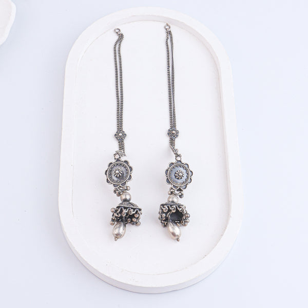 Antique Silver Earrings