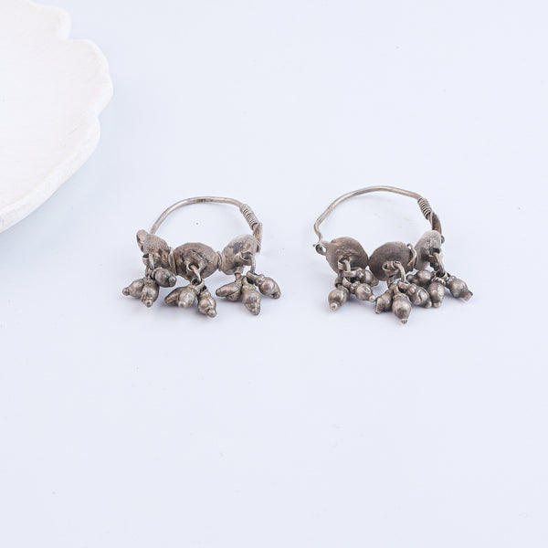 Antique Silver Earrings