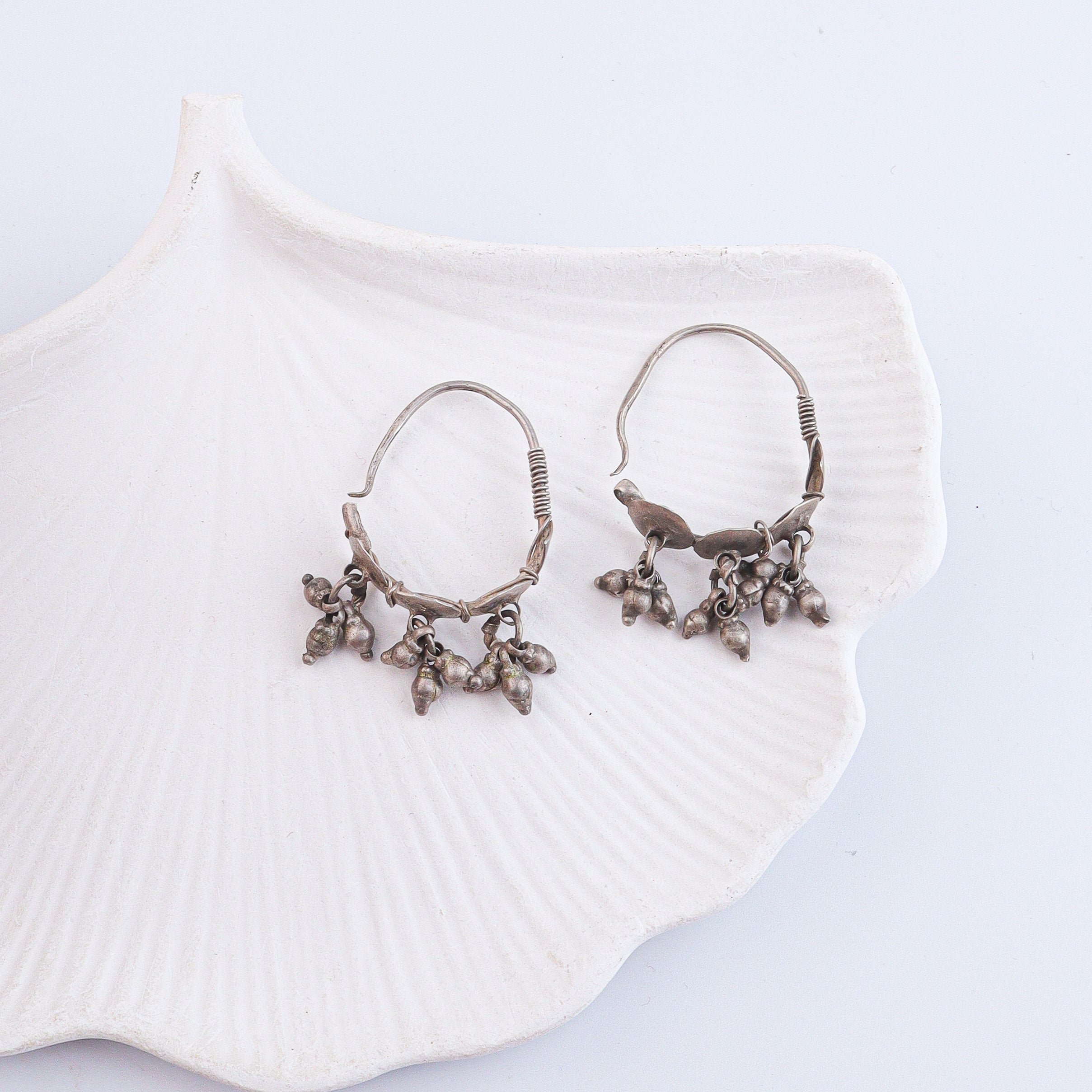 Antique Silver Earrings