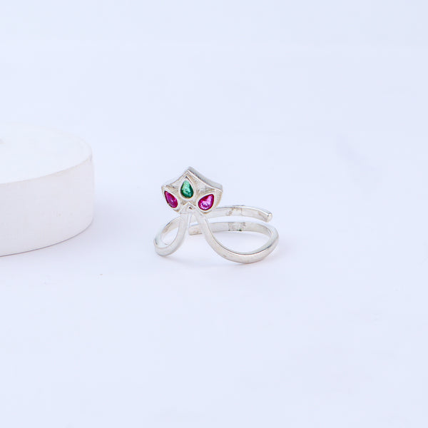Silver Nakshatra Ring
