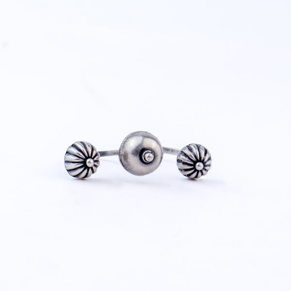 Dome Two Finger Ring