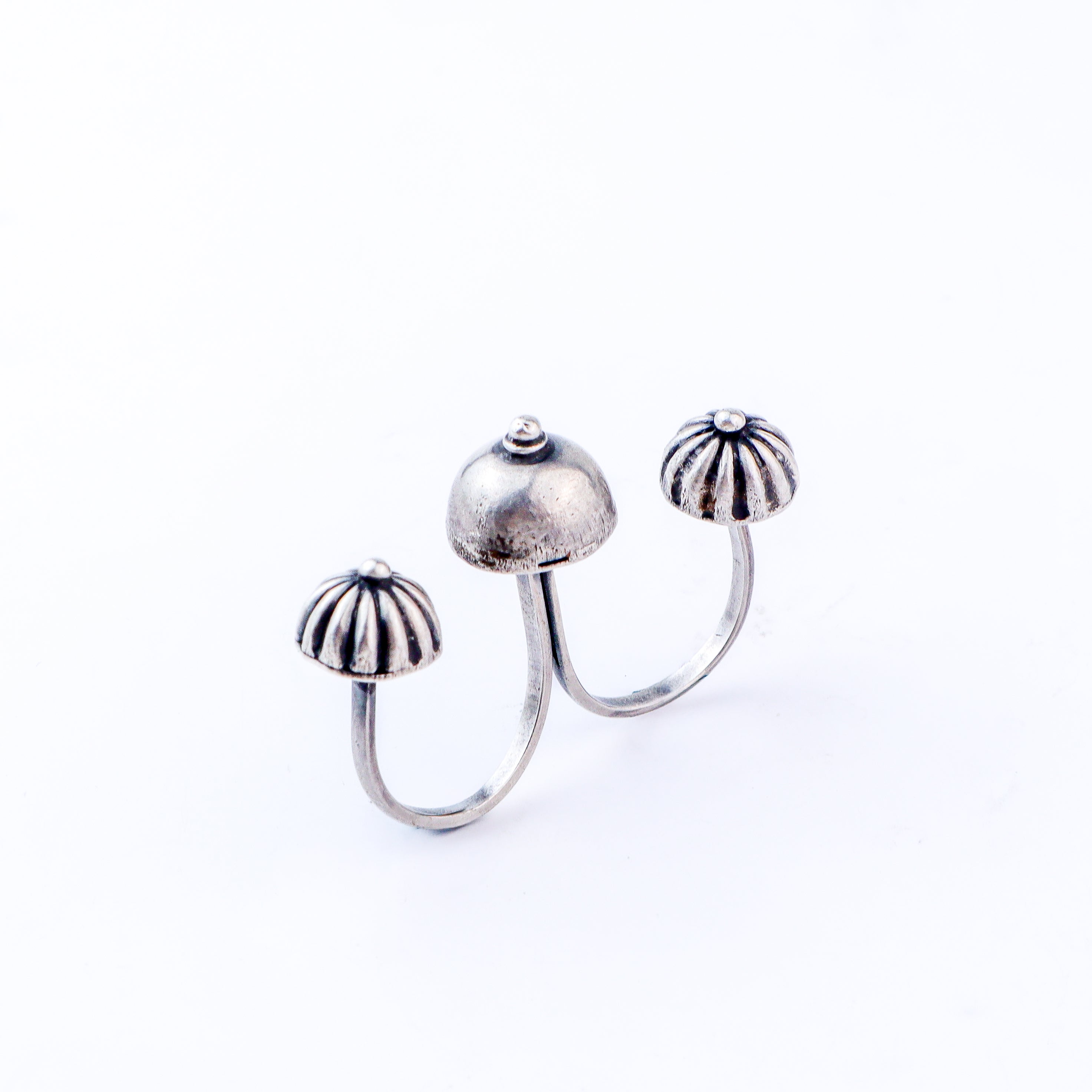 Dome Two Finger Ring