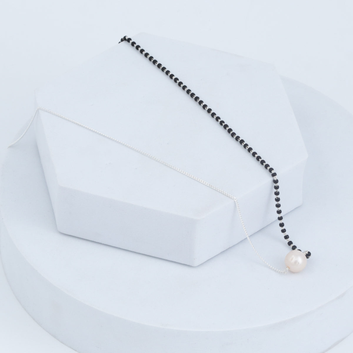 Half & Half: Pearl Mangalsutra