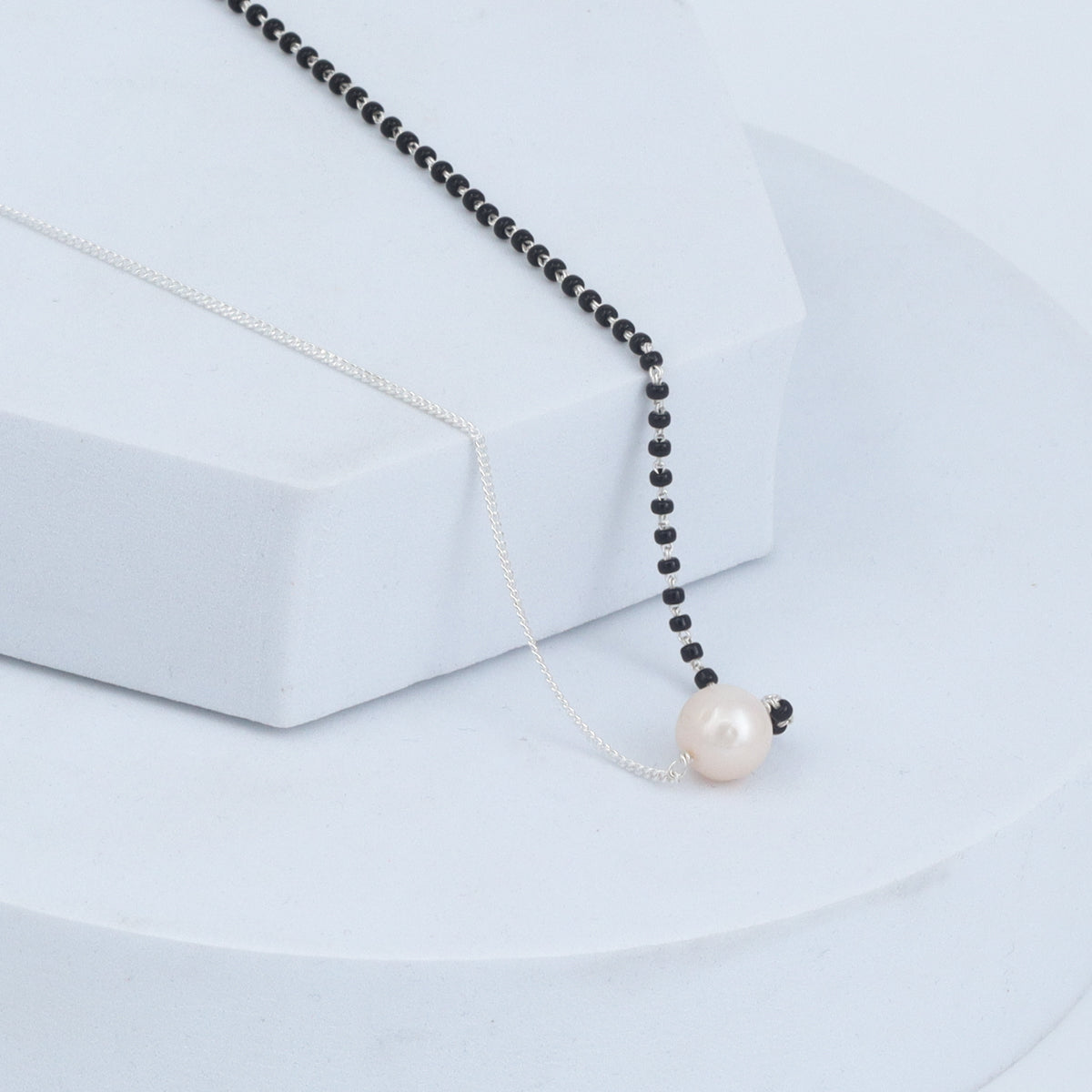 Half & Half: Pearl Mangalsutra