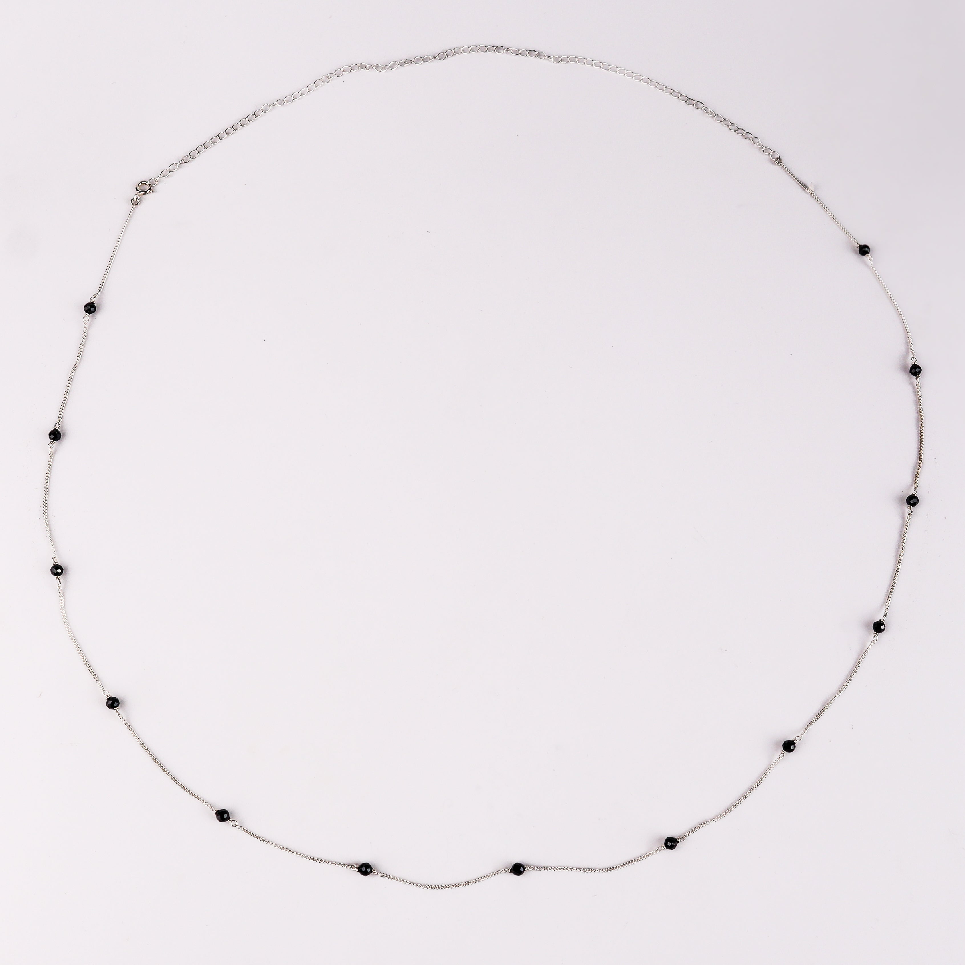Waist chain / Kamar bandh with Black spinel