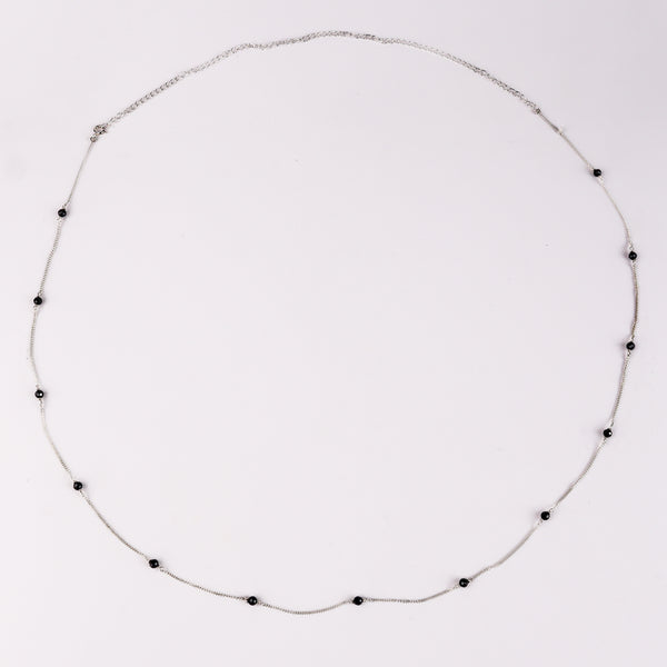 Waist chain / Kamar bandh with Black spinel
