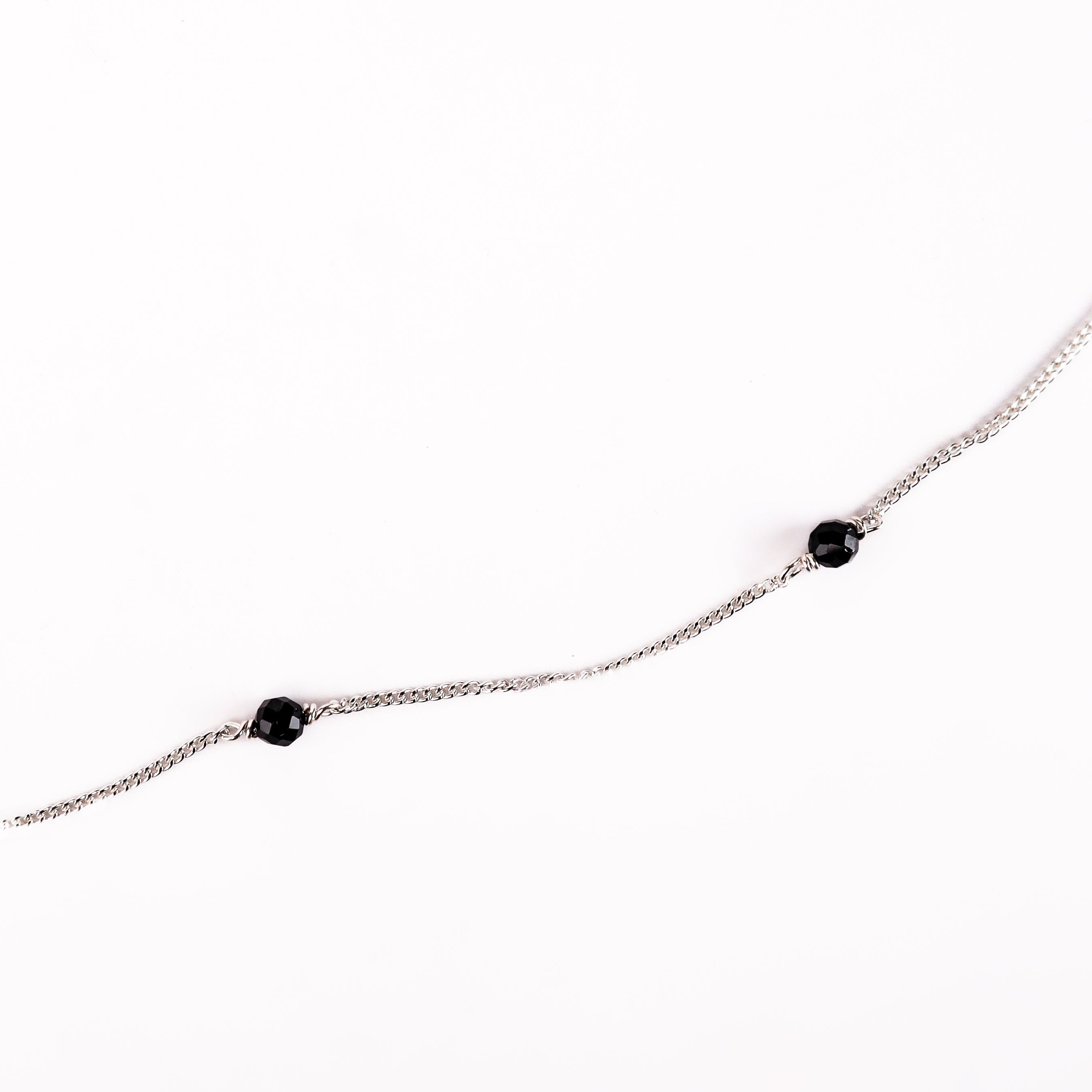 Waist chain / Kamar bandh with Black Spinel