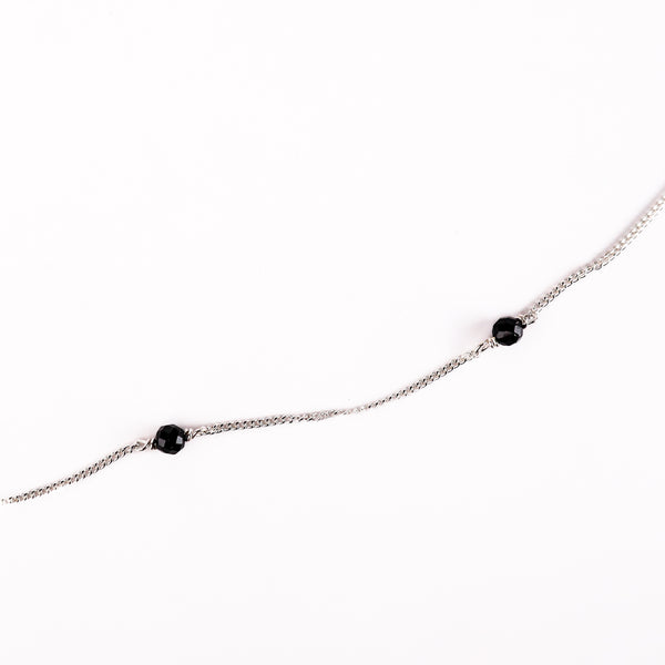 Waist chain / Kamar bandh with Black spinel