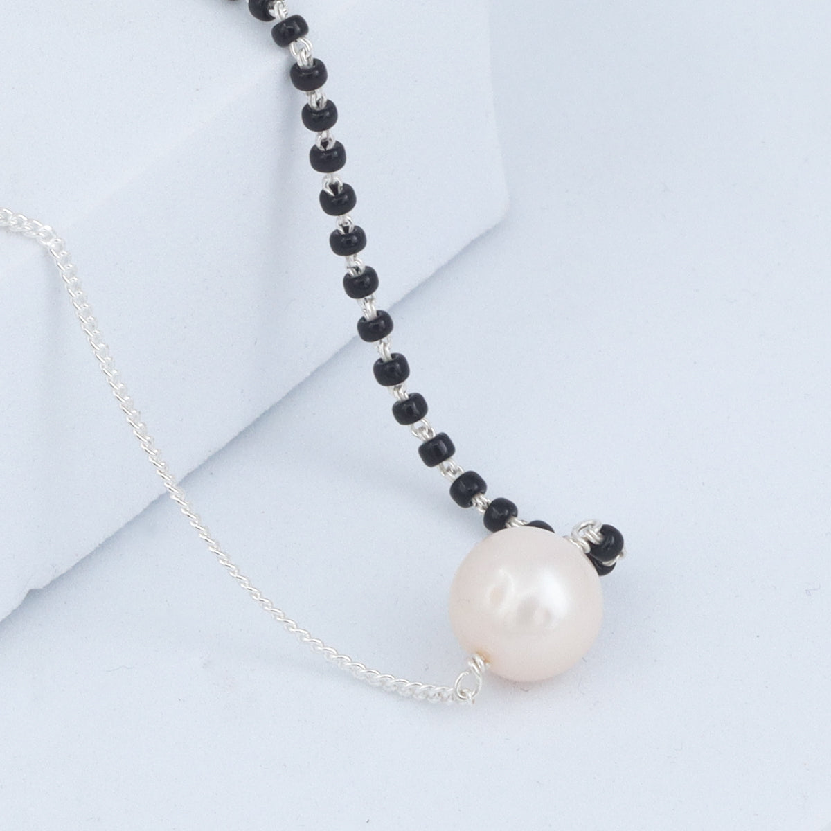 Half & Half: Pearl Mangalsutra