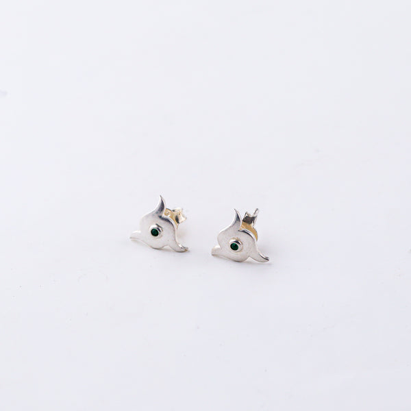 Silver Nakshatra Studs