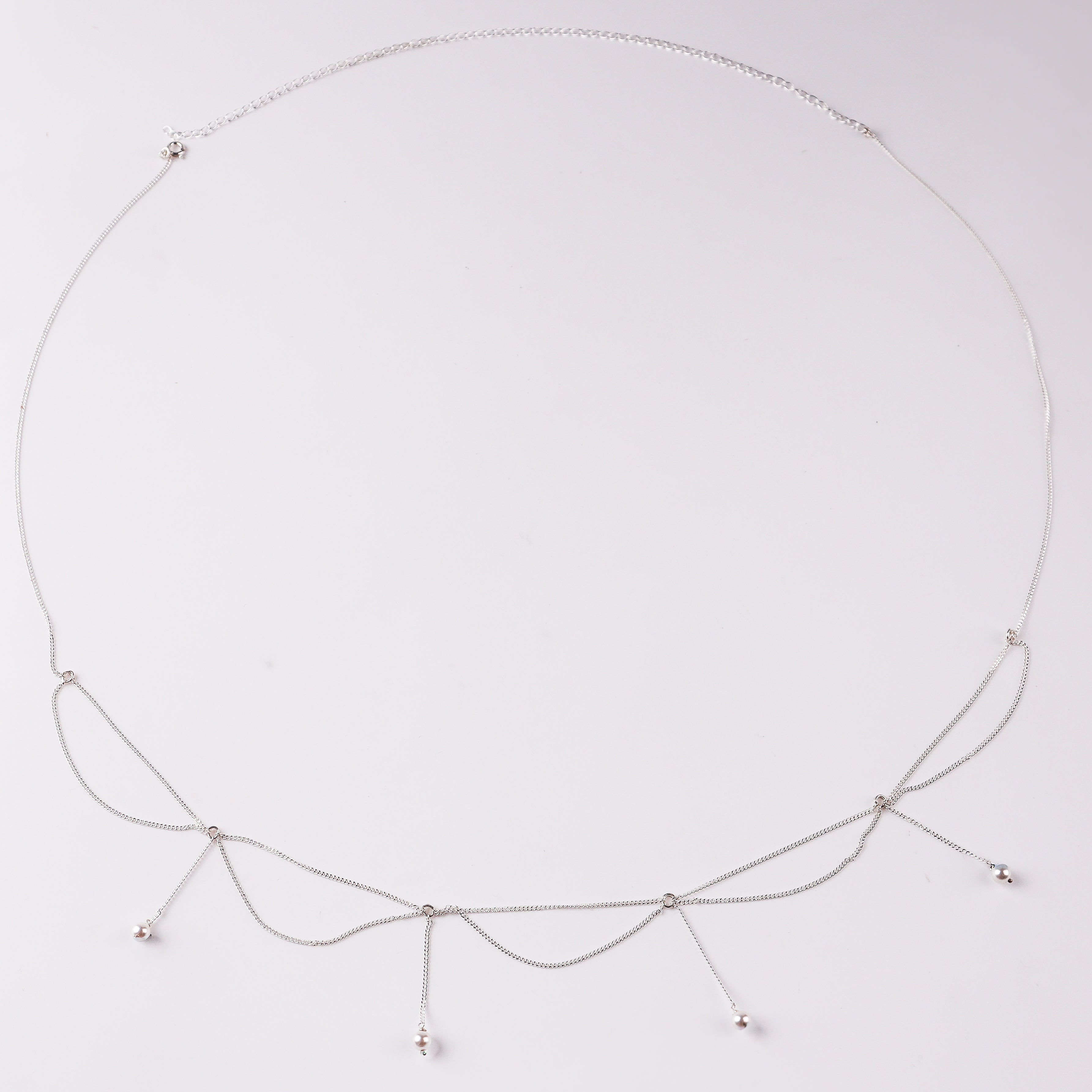 Waist chain / Kamar bandh with Pearl ( Jhalar )