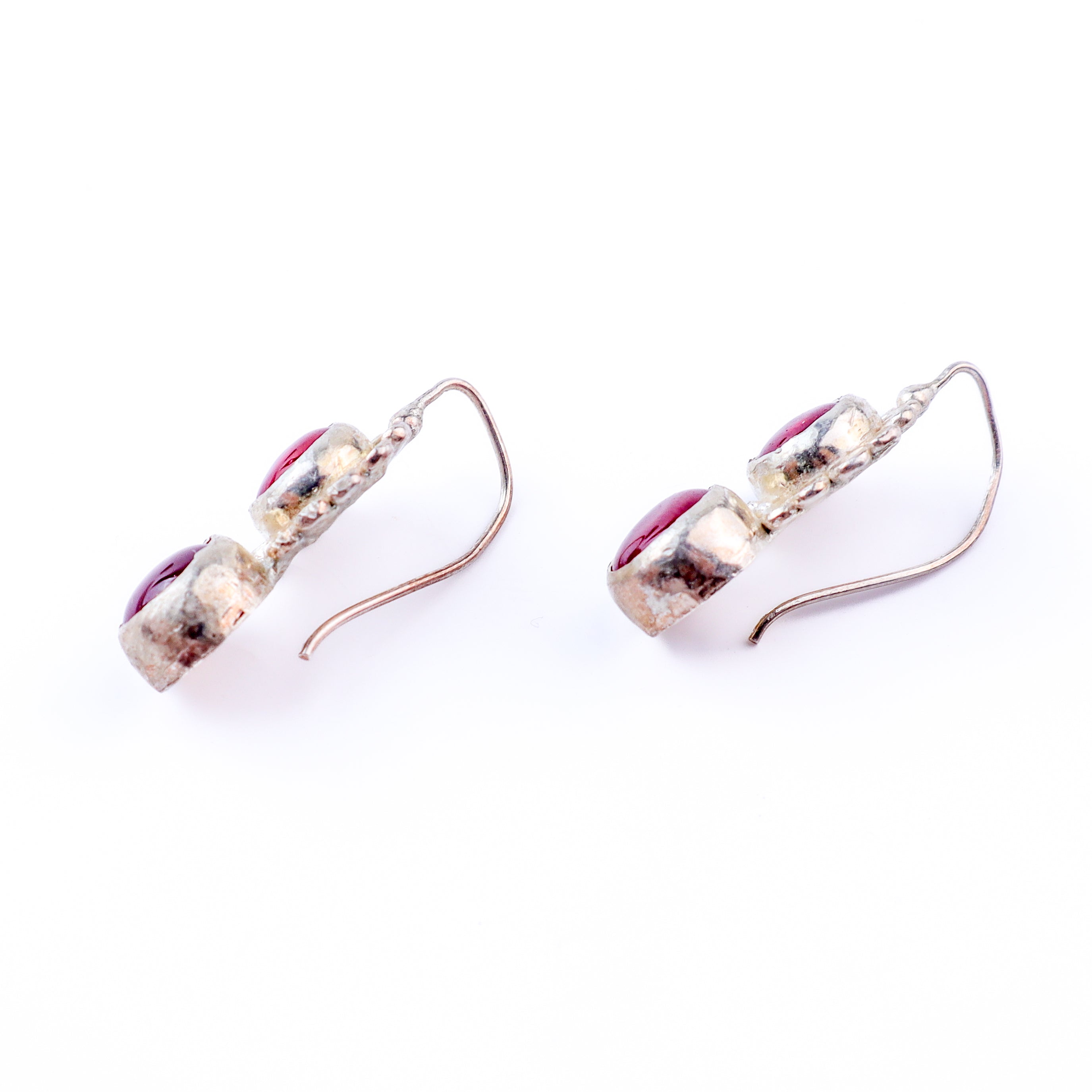 Kempu Flower Earrings