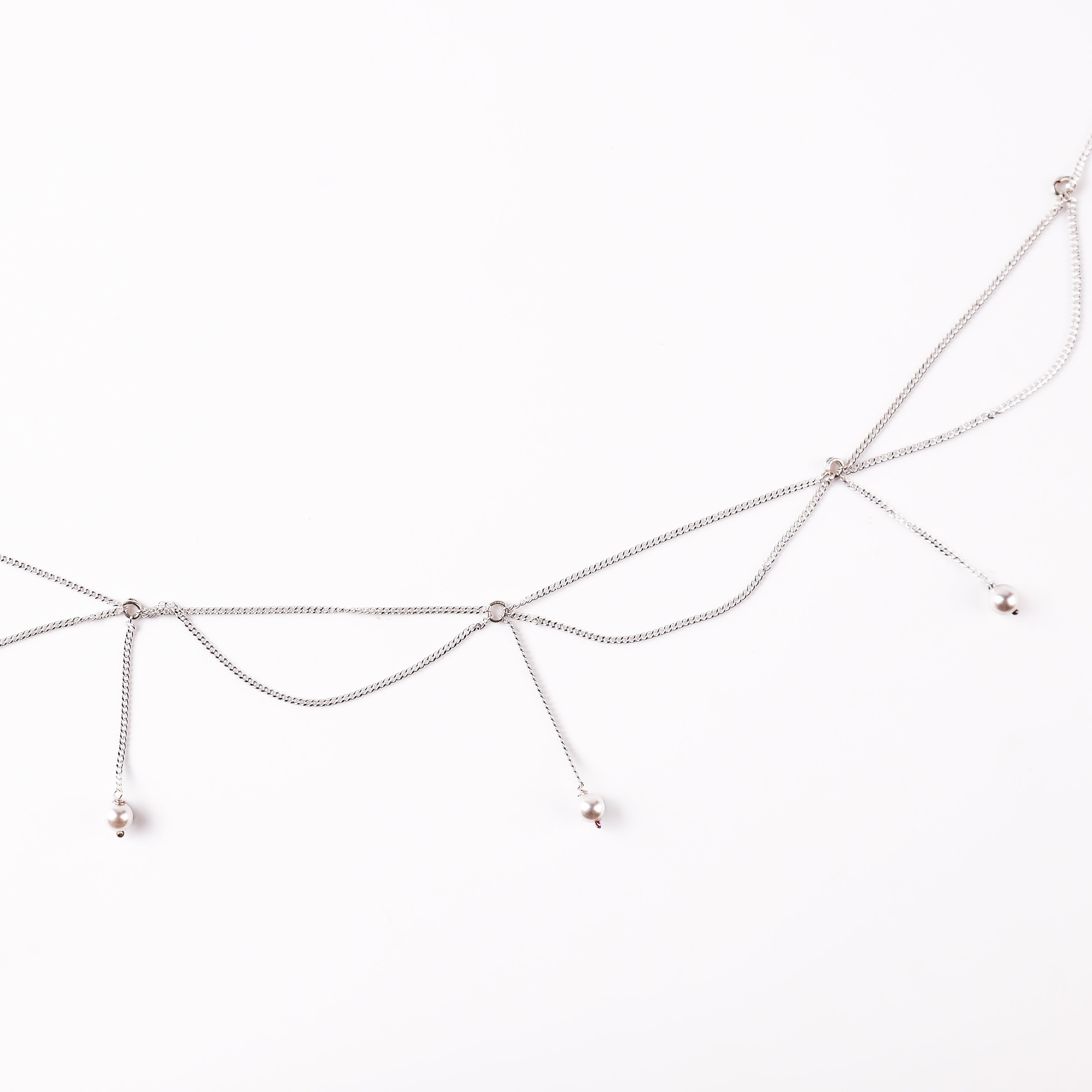 Waist chain / Kamar bandh with Pearl ( Jhalar )