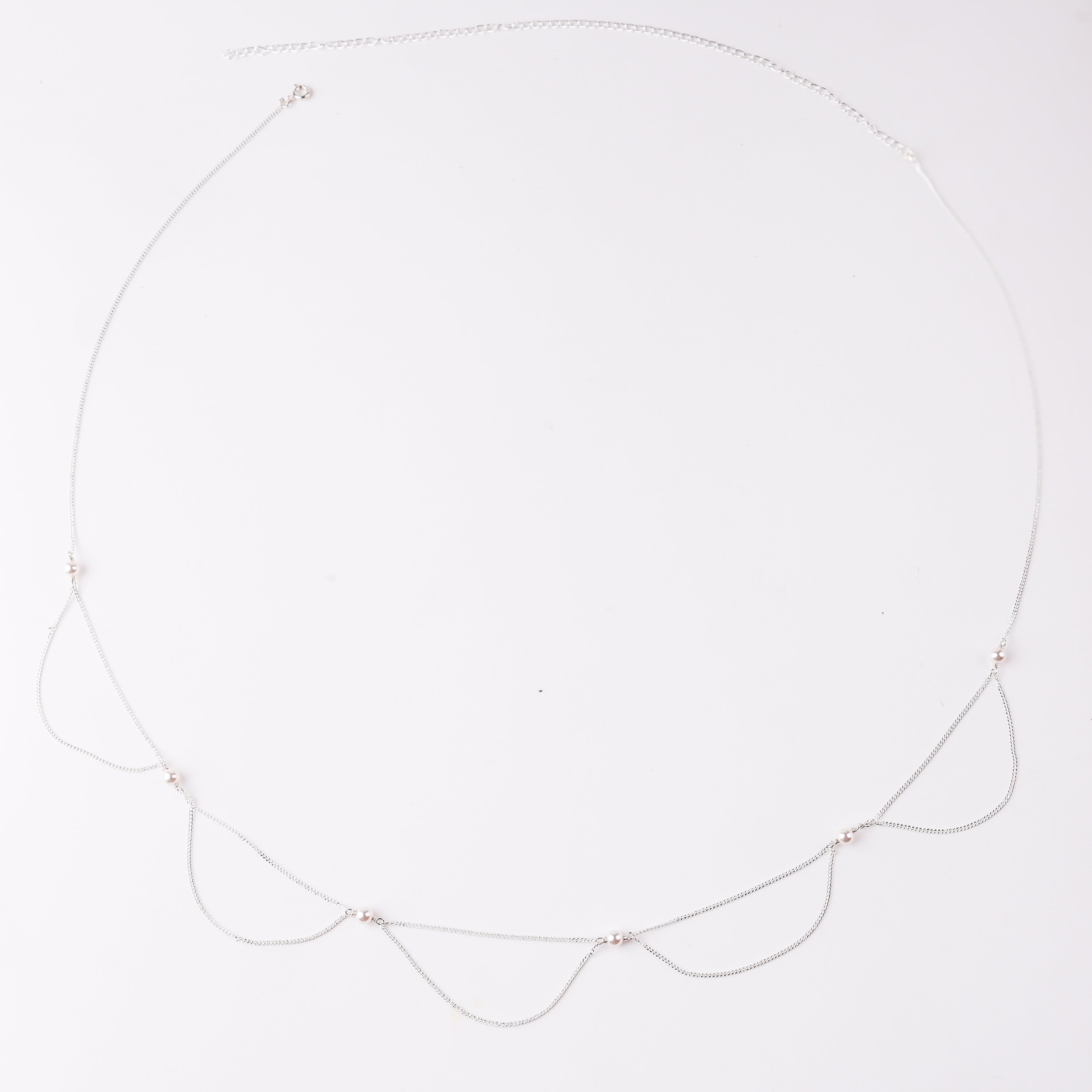 Waist chain / Kamar bandh with Pearls ( Jhalar )