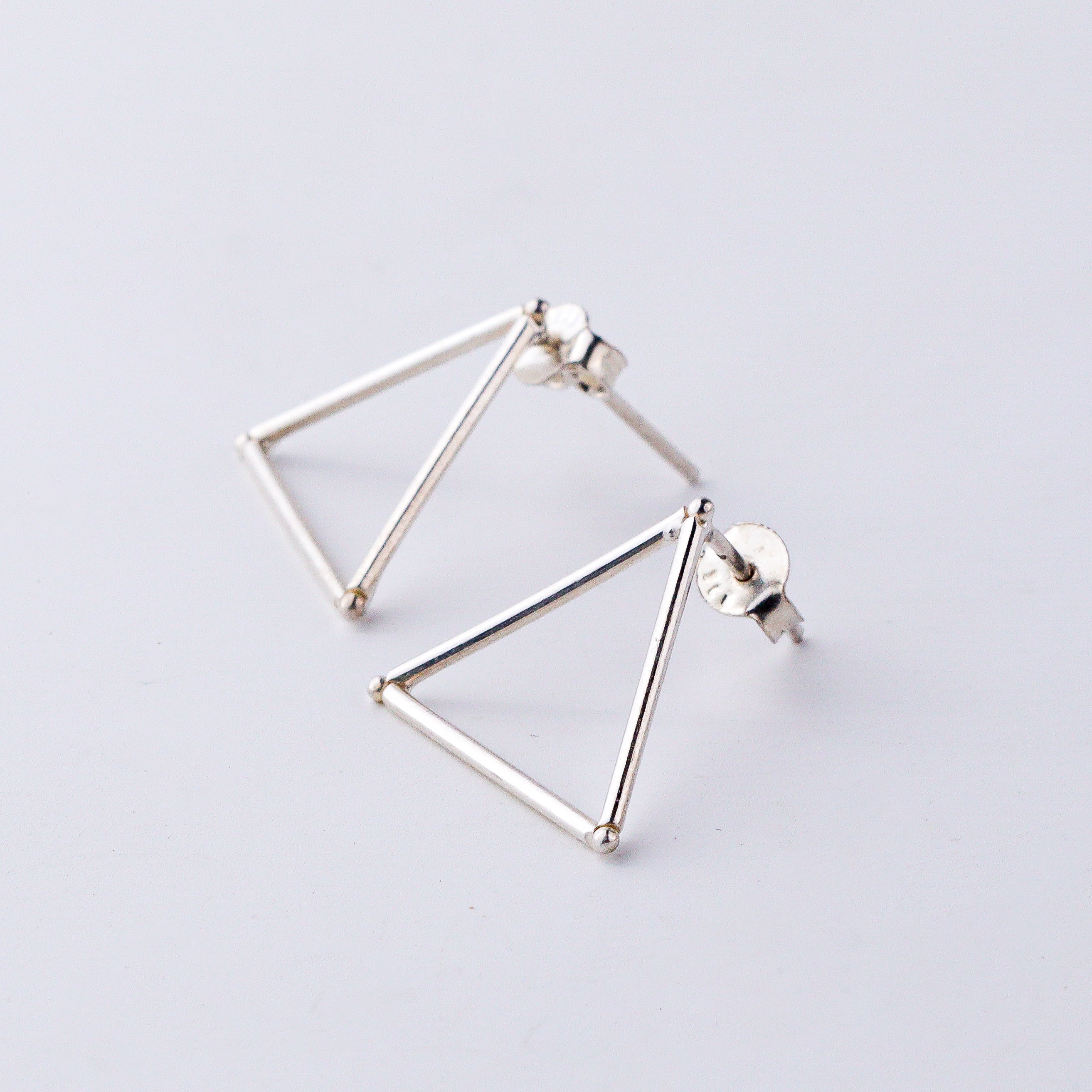 Handmade Triangle Earring (Plain)
