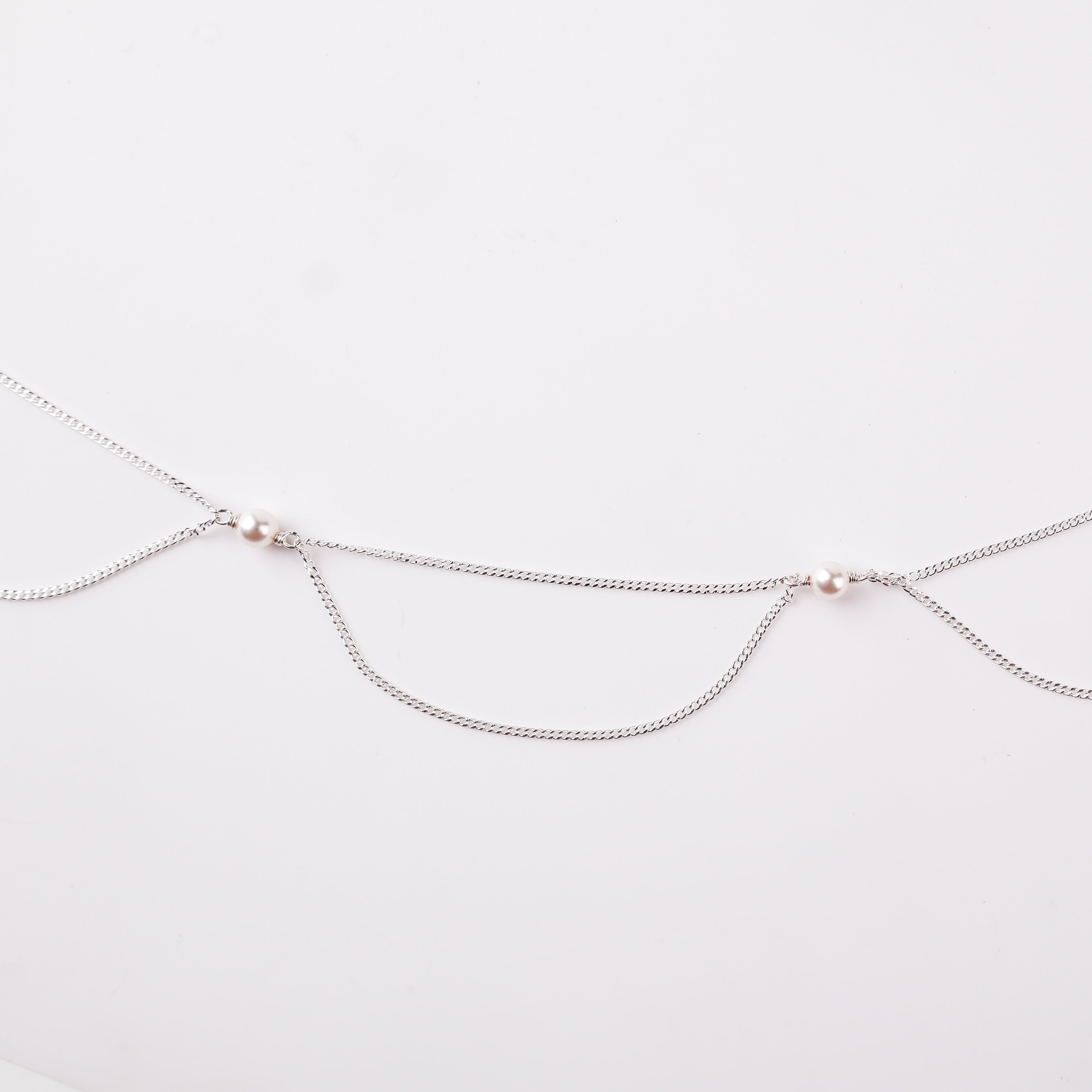 Waist chain / Kamar bandh with Pearls ( Jhalar )