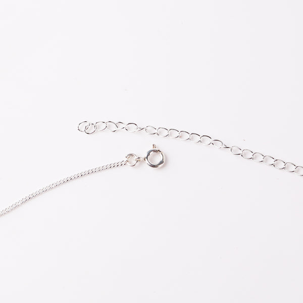 Silver waist chain with pearls for traditional wear