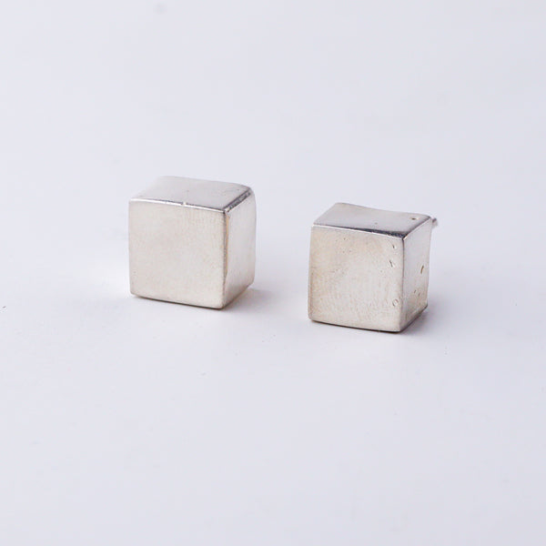 3D Cube Earring