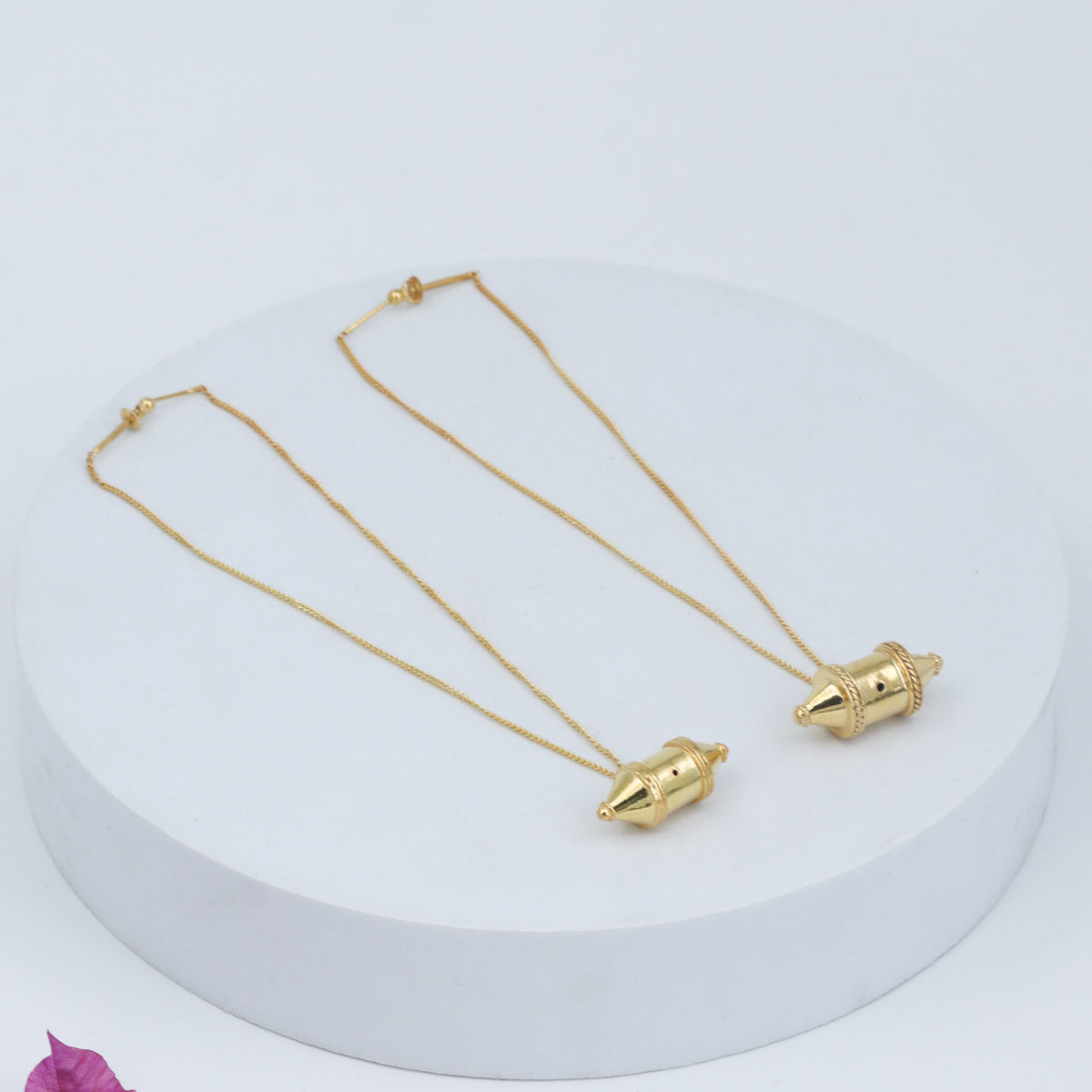 Kashmir Dejhoor Earring - Gold Plated