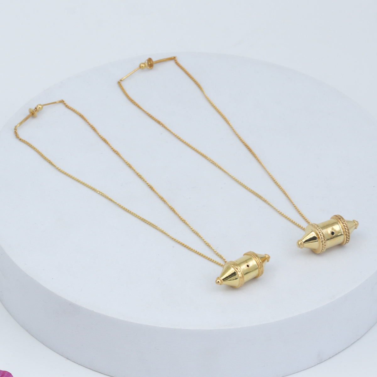 Kashmir Dejhoor Earring - Gold Plated