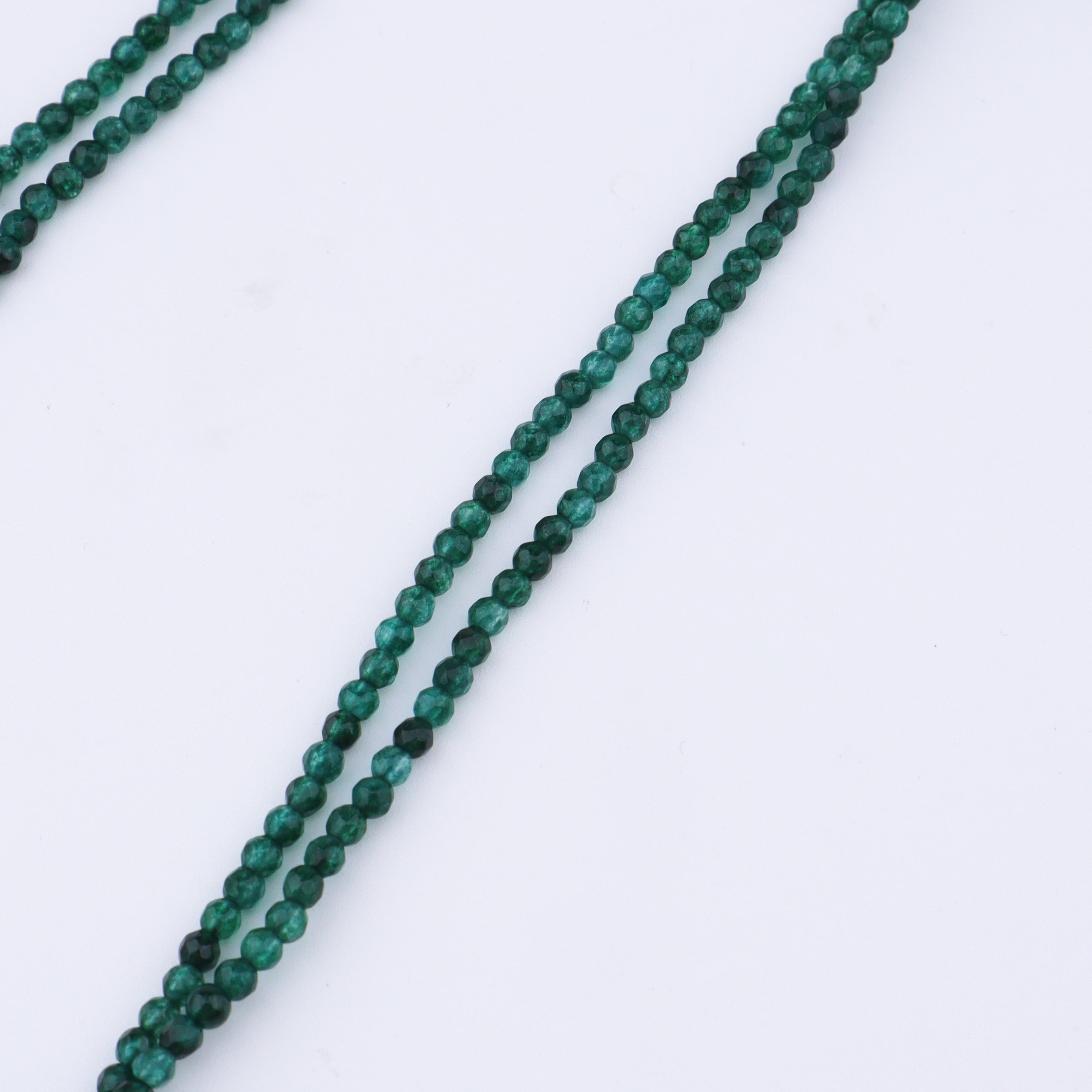 Karwar Necklace with Green Onyx Stones | 92.5 Silver | 22K Gold plated