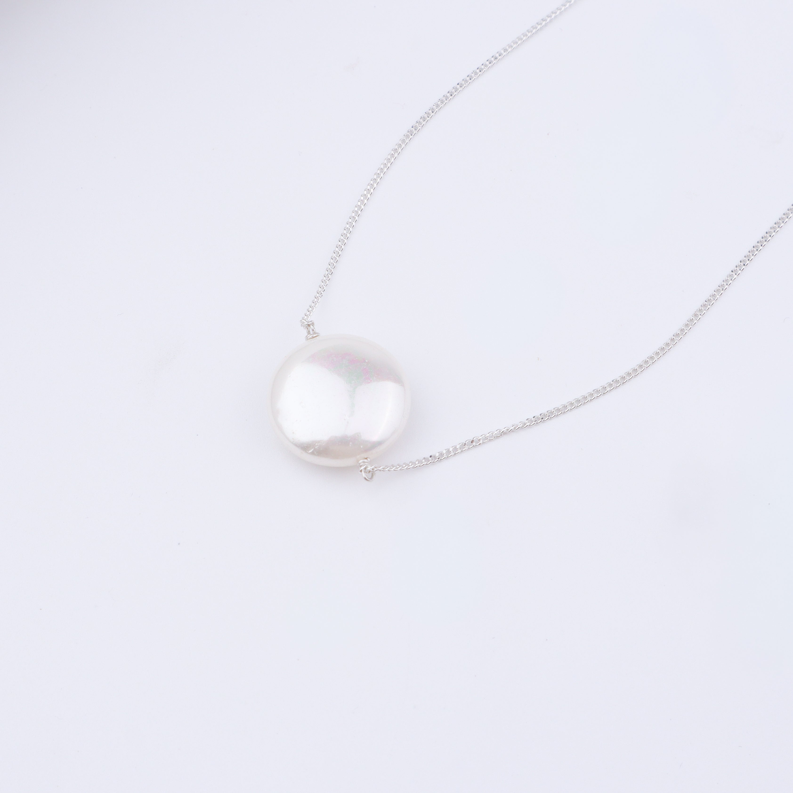 Classic Coin Pearl Silver Set