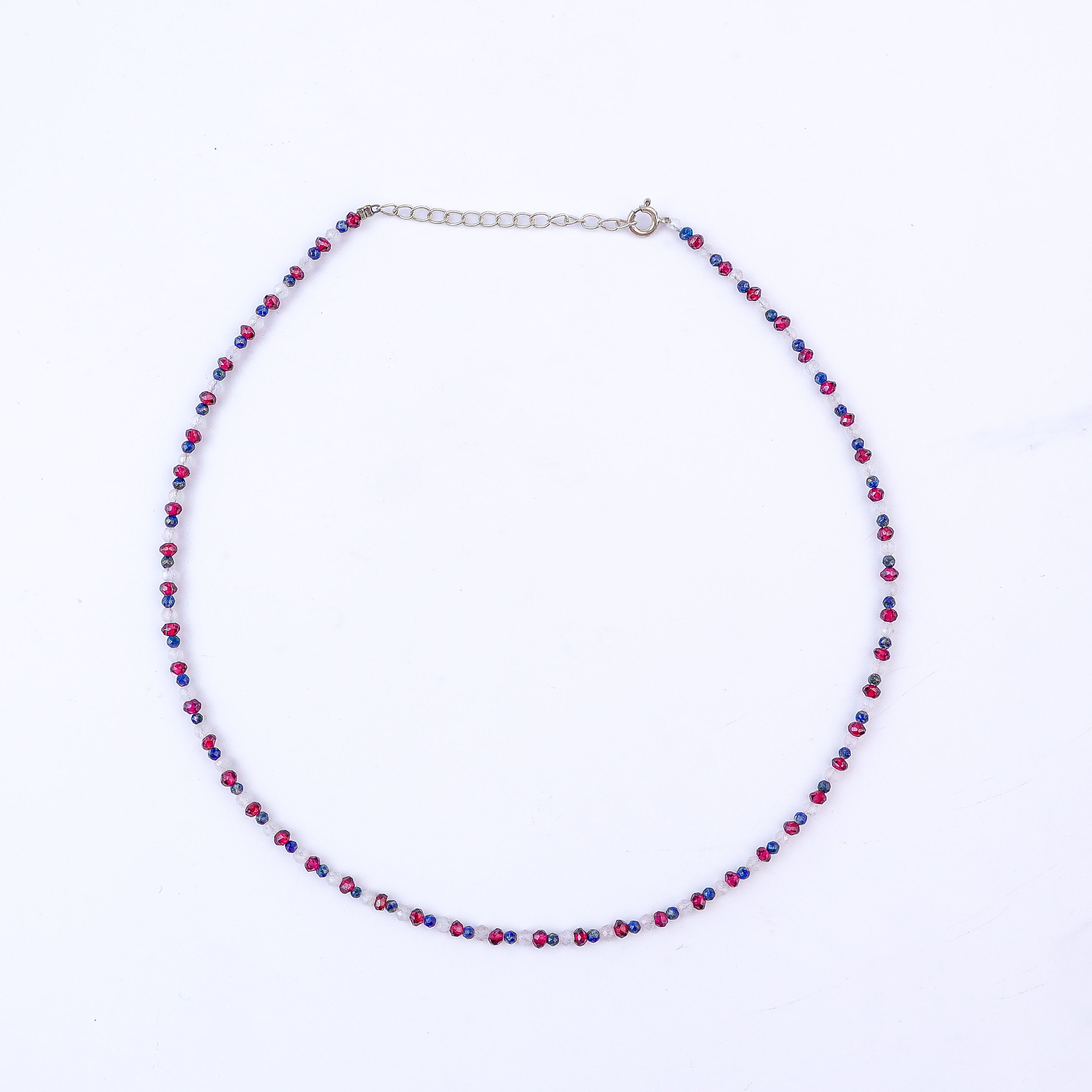 Semiprecious Multicolour Stone Necklace