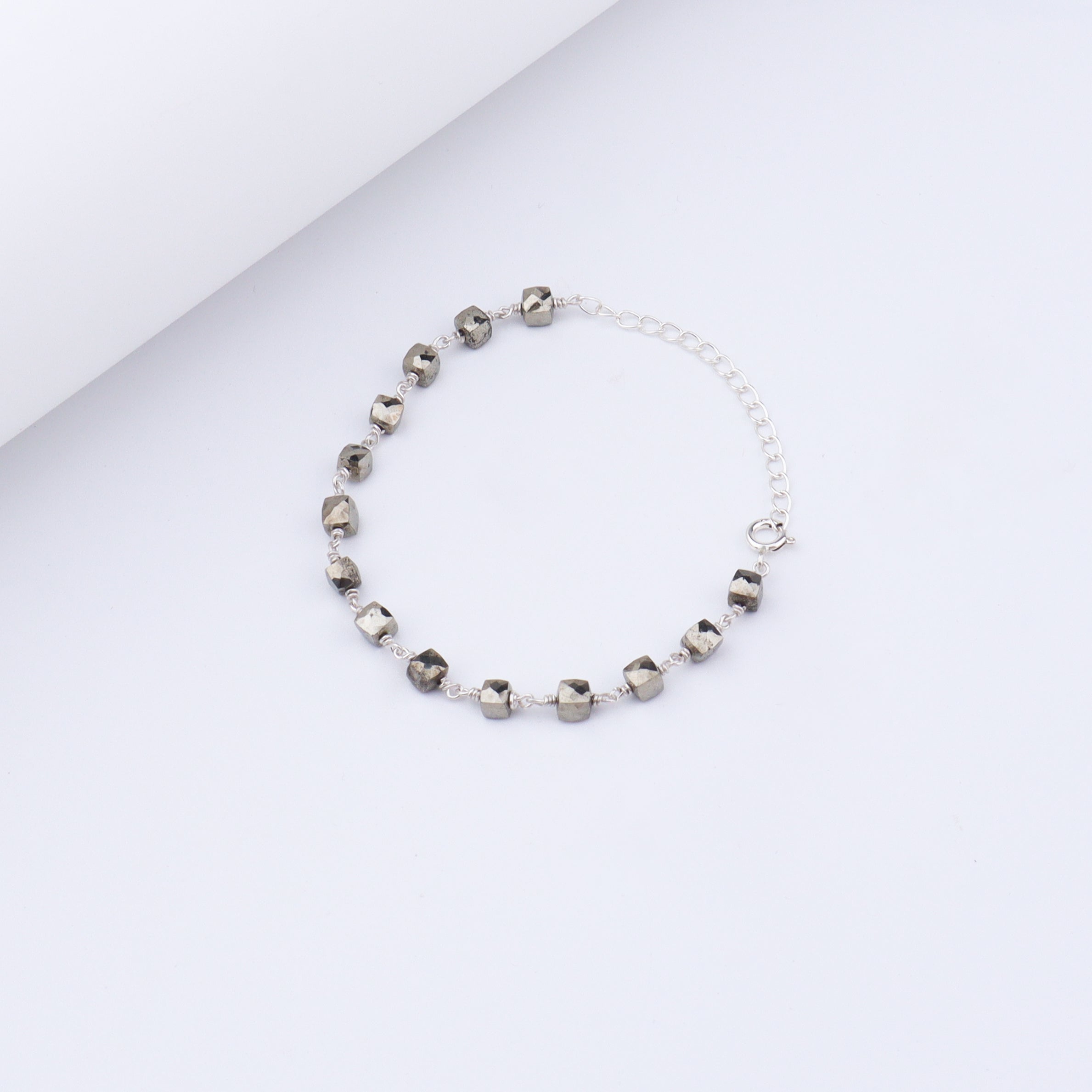 Pyrite Stone Ganthan Bracelet