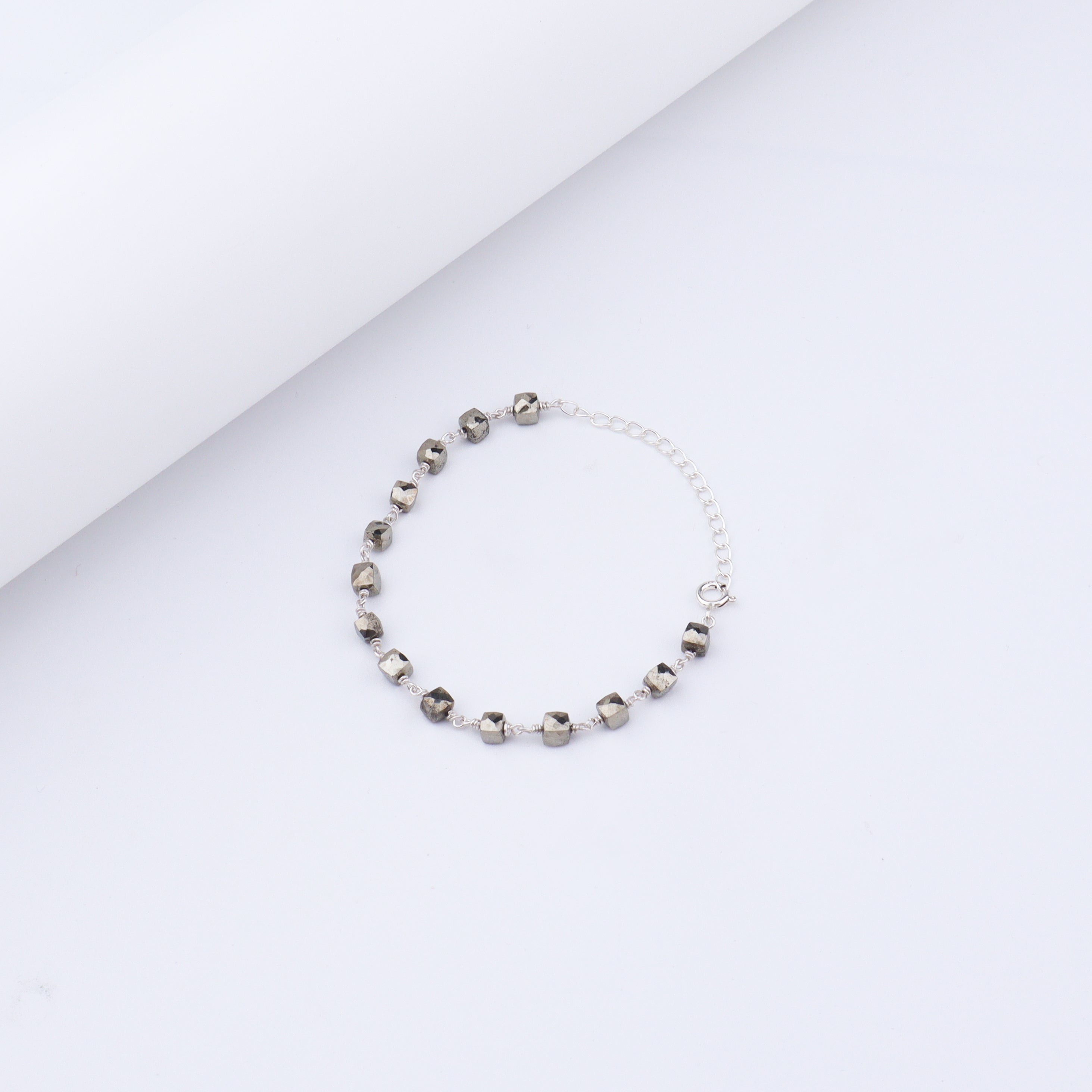 Pyrite Stone Ganthan Bracelet