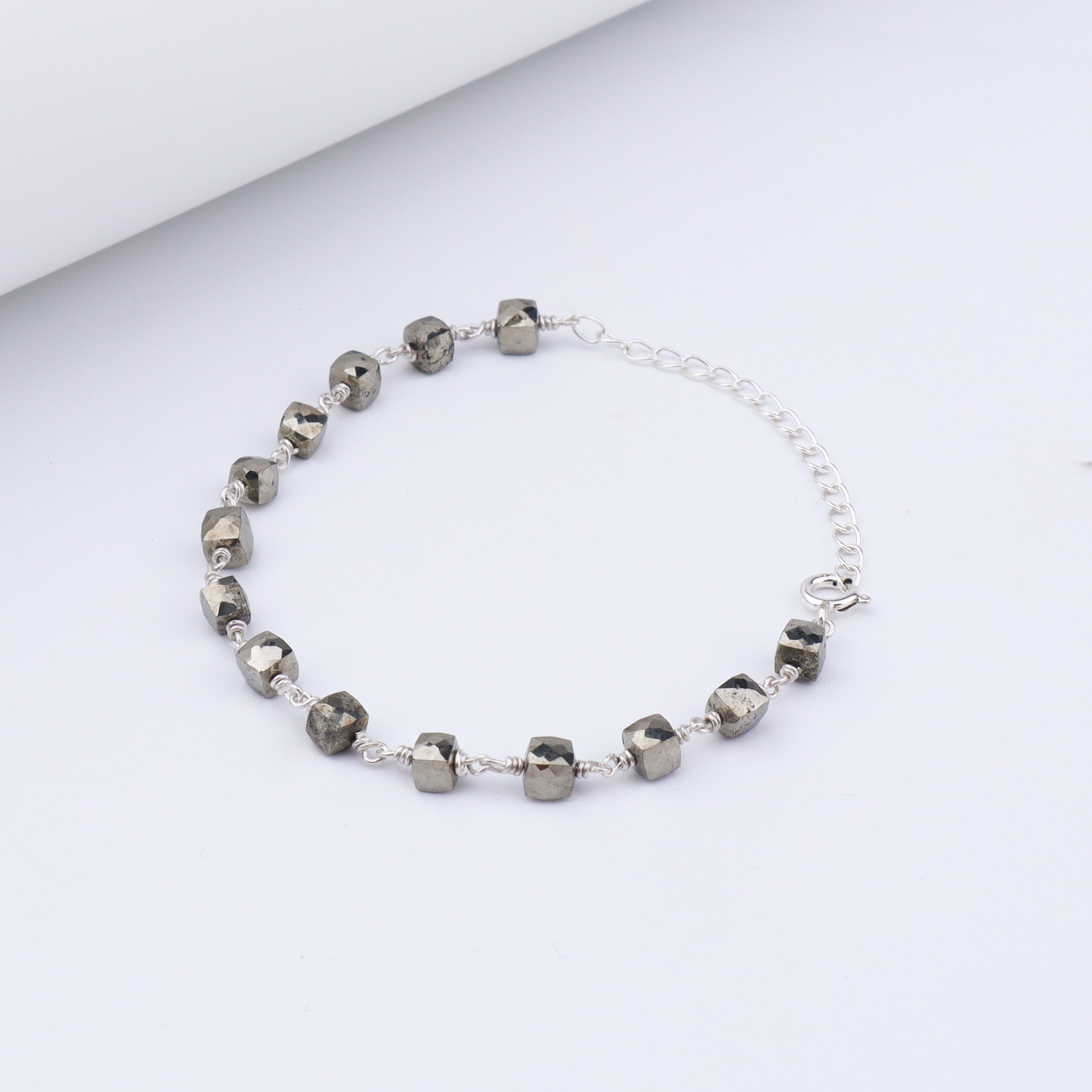 Pyrite Stone Ganthan Bracelet