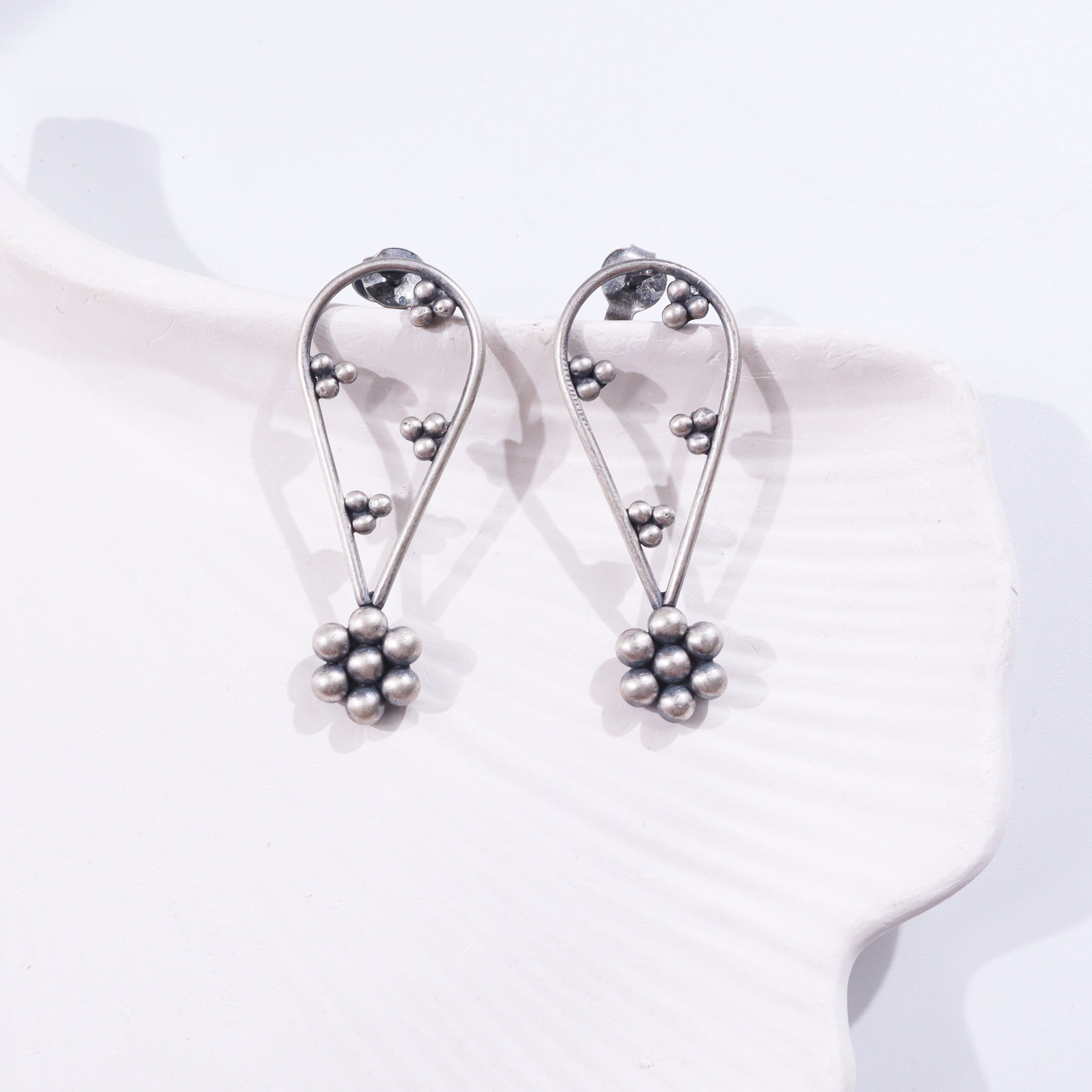 Kudi Silver Earring jewelry