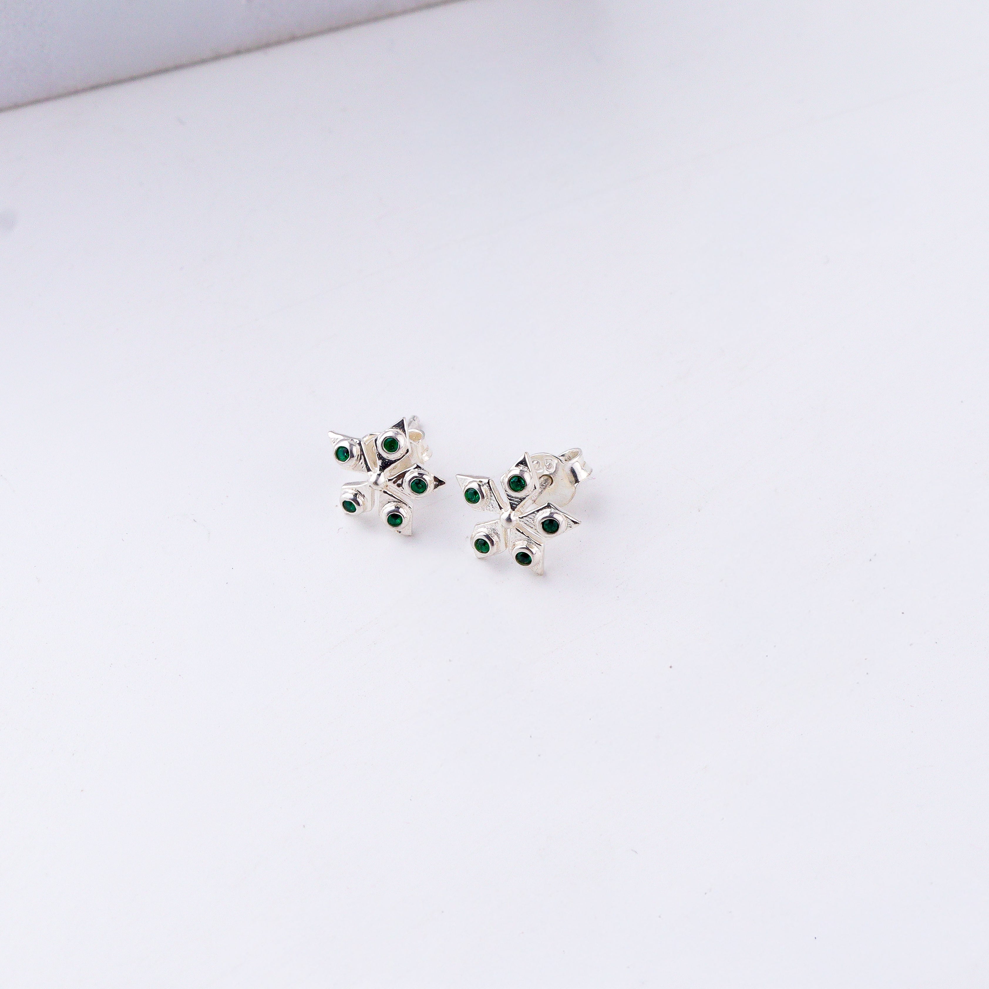 wear Silver Nakshatra Studs for festive look