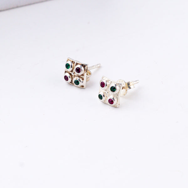 wear Silver Nakshatra Studs for festive look